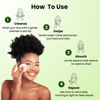 The Korean Toner Pads – Fade Dark Spots & Wrinkles Fast